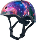 Adjustable Kids Bike Protective Helmet for Boys Girls Toddler - Galaxy