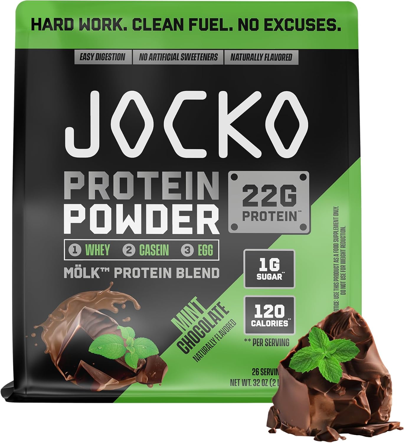 Jocko Fuel Molk Whey Protein Powder for Muscle Recovery & Growth