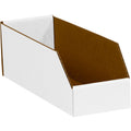 Open Top Bin Boxes 3 in x 9 in x 4-1/2 in Oyster White - Organized