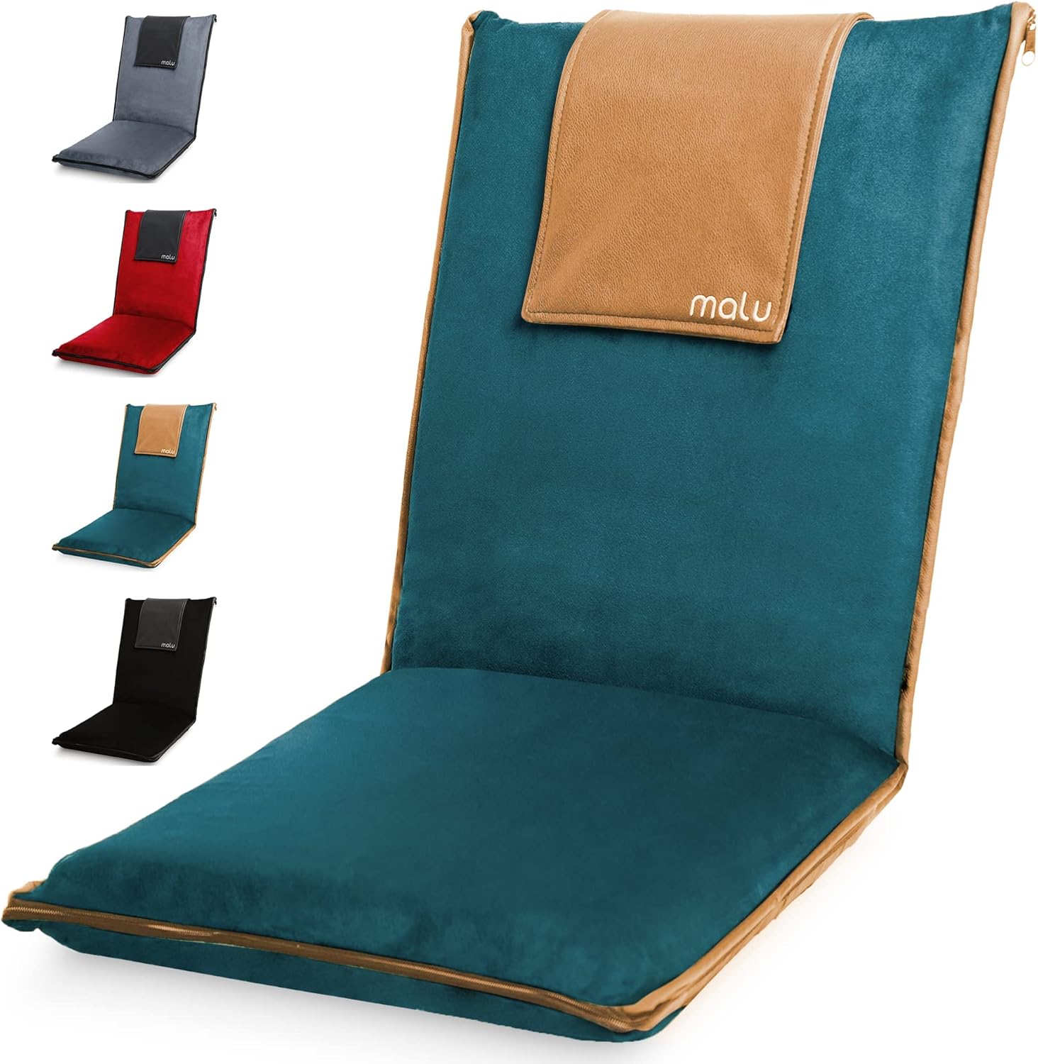 malu Extra Large Floor Chair - Comfortable Back Support
