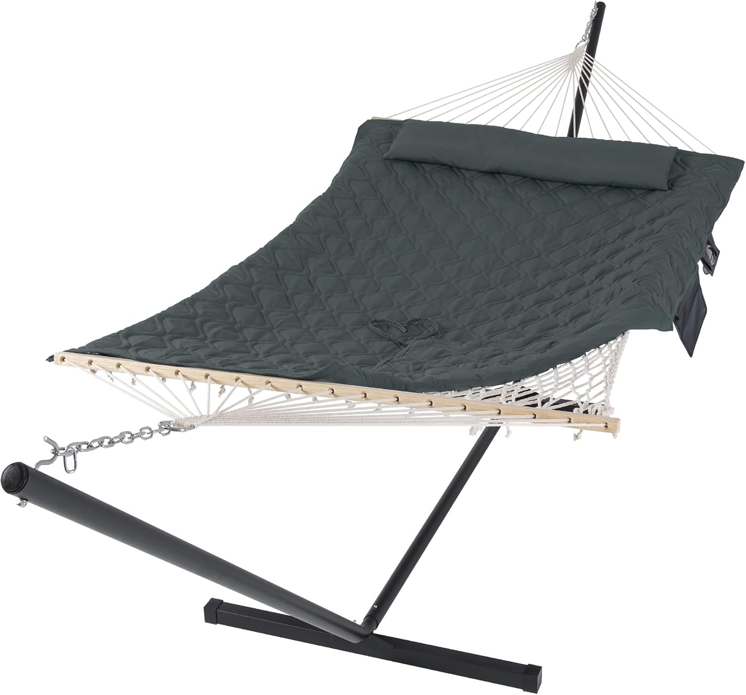 SUNCREAT Patio Portable Hammock with Stand for Relaxation