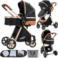 2 in 1 Convertible Baby Stroller with Bassinet Mode - Smooth Ride