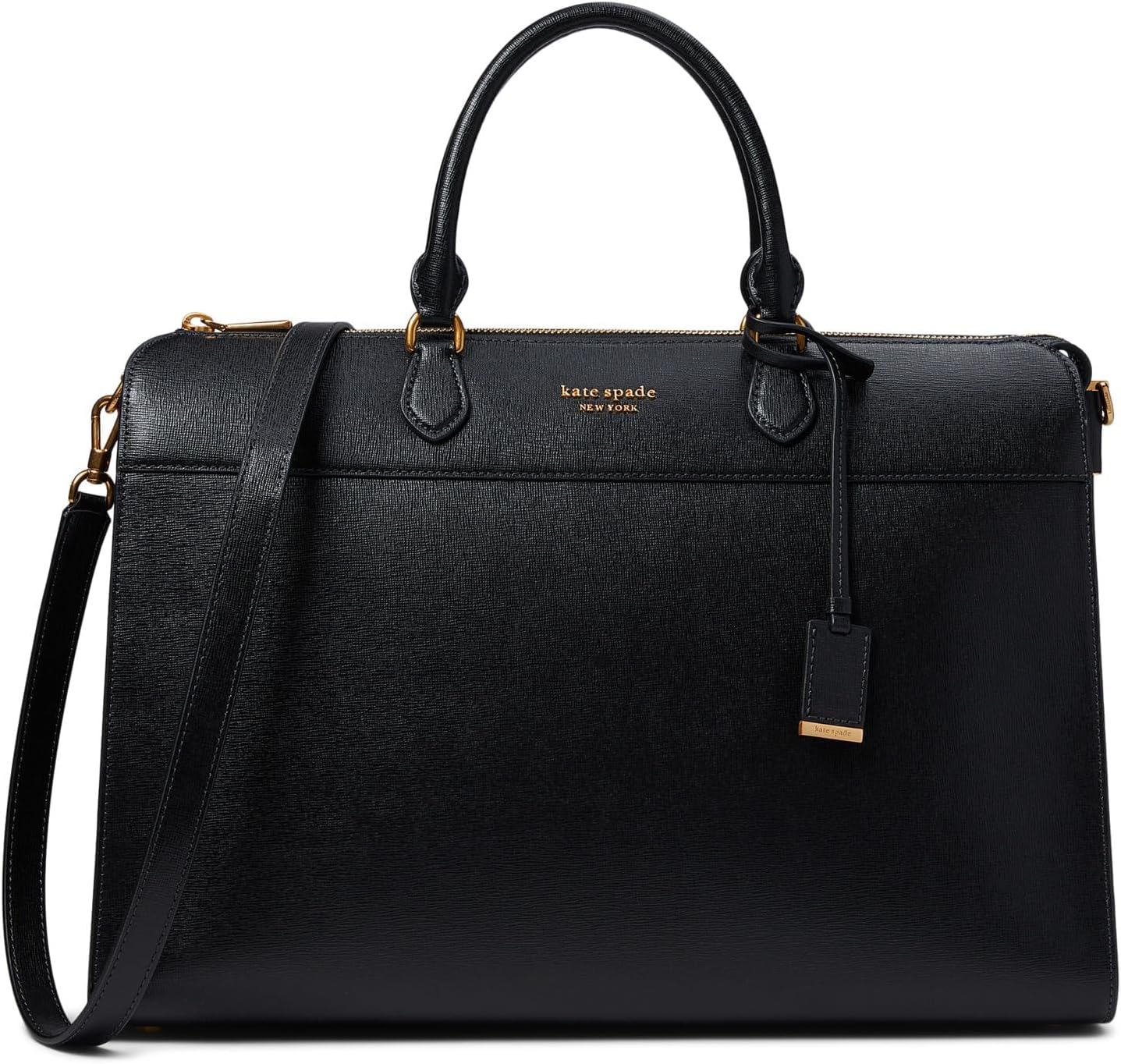 Morgan Saffiano Leather Laptop Bag for Chic Professionals