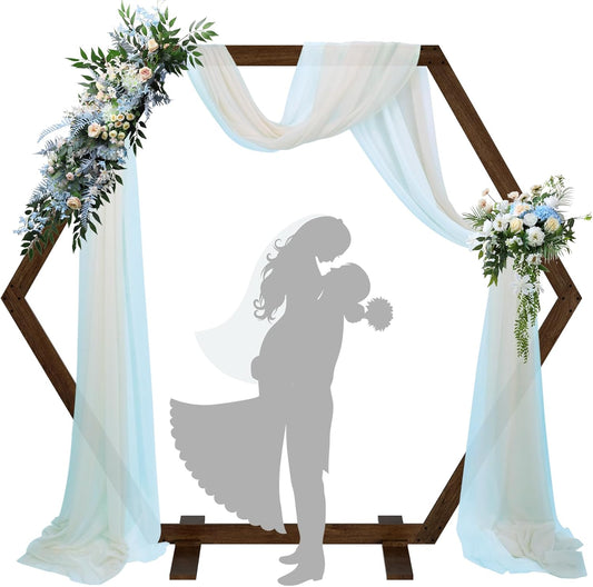 Wooden Wedding Arch Backdrop Stand for Elegant Ceremonies