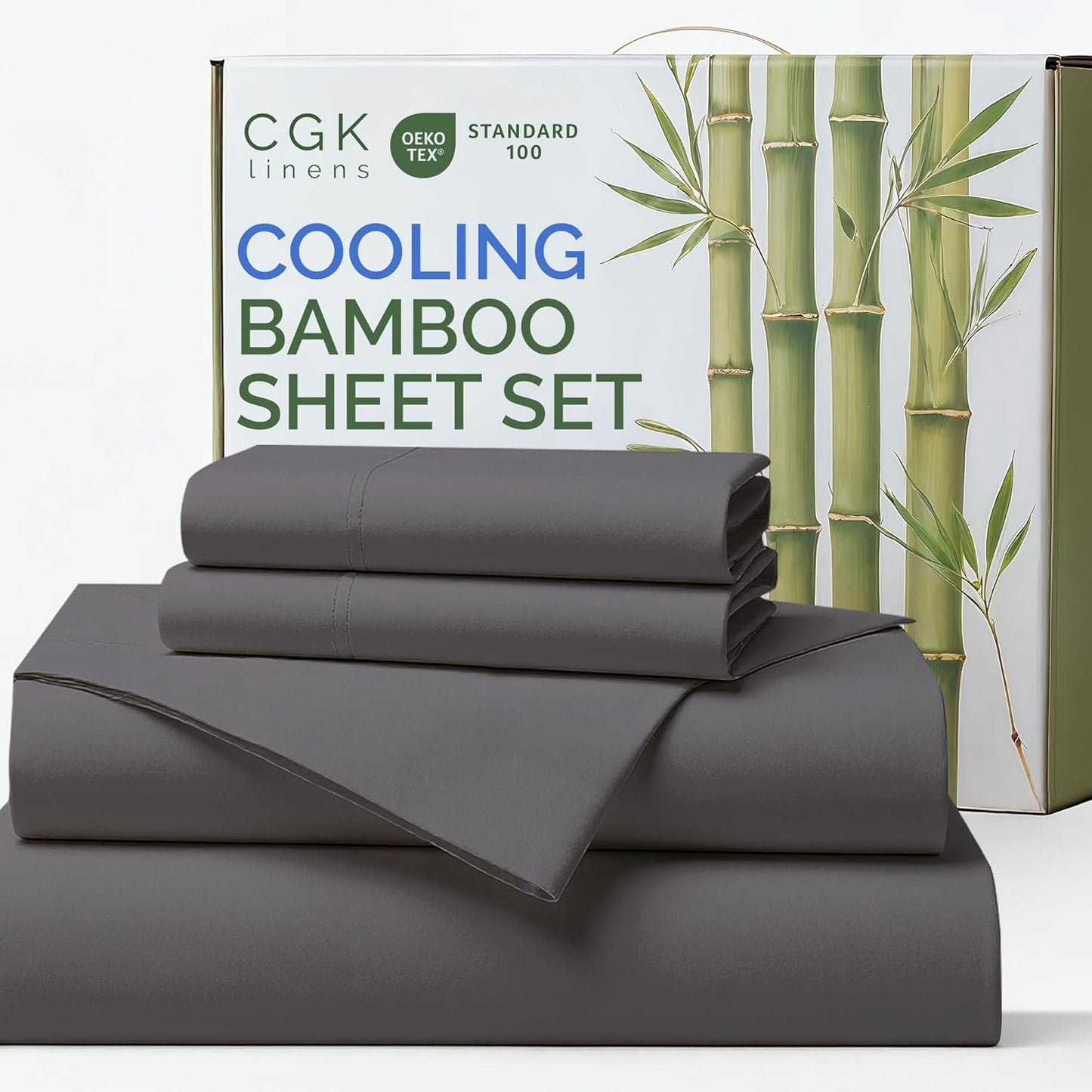 Bamboo Sheets Full Size - Soft, Breathable & Cooling Bedding