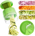 GLADICER 3-in-1 Handheld Spiralizer - Veggie Noodle Maker