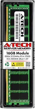 A-Tech 16GB DDR4 2133MHz ECC RDIMM 288-Pin Memory - Server Upgrade