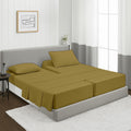 MyGiza Sheets 5 Pcs Split King Sheets Set - Soft Giza Cotton