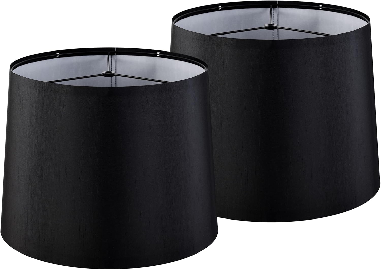 GOSO Black Lamp Shades Set of 2 for Modern Home Decoration