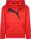 PUMA Boys' Logo Pullover Hoodie - Soft, Durable Active Layer