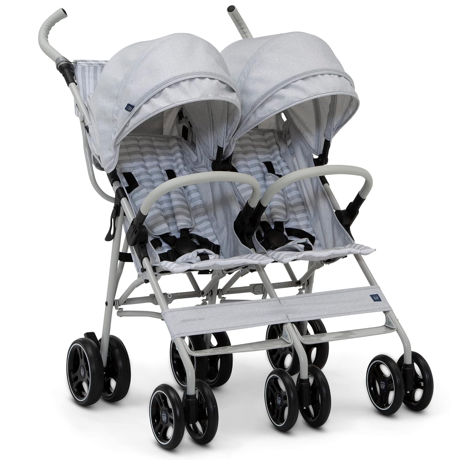 GAP babyGap Classic Side-by-Side Double Stroller for Comfort