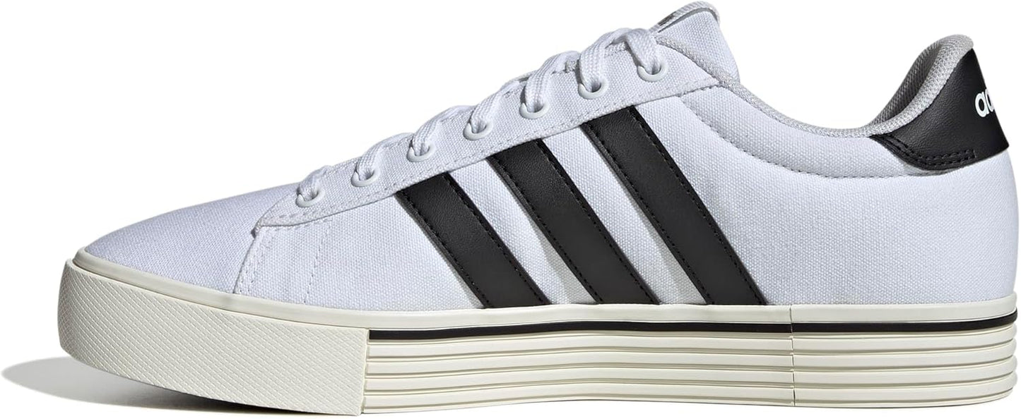 adidas Mens Daily 4.0 Classic Skate-Inspired Sneakers for Style