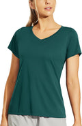 Haimont Women's Quick Dry V-Neck T-Shirt UPF 50+