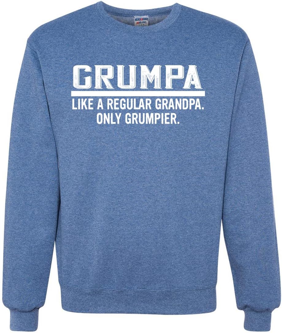 Grumpa Like A Regular Grandpa Only Grumpier Funny Sweatshirt