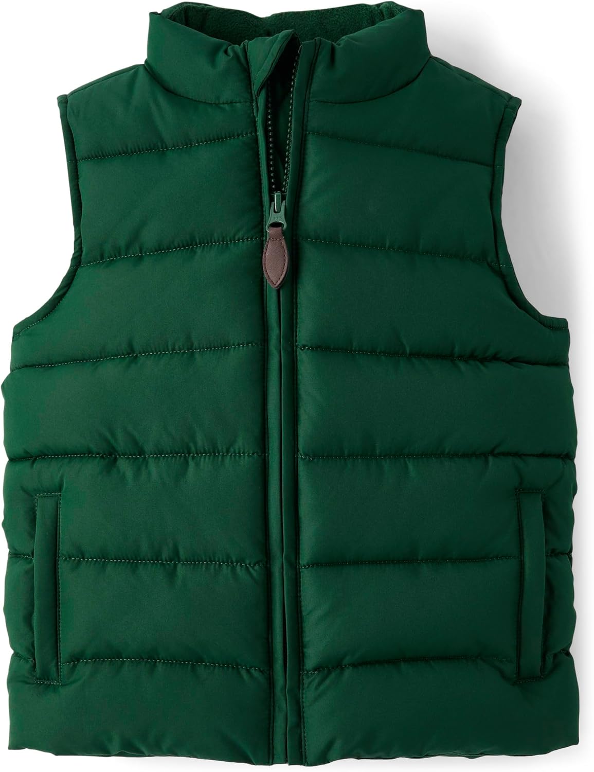 Cozy Boys and Toddler Zip Up Puffer Vest for School Uniforms