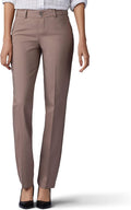 Lee Women's Secretly Shapes Regular Fit Straight Leg Pant (Style WDFW)