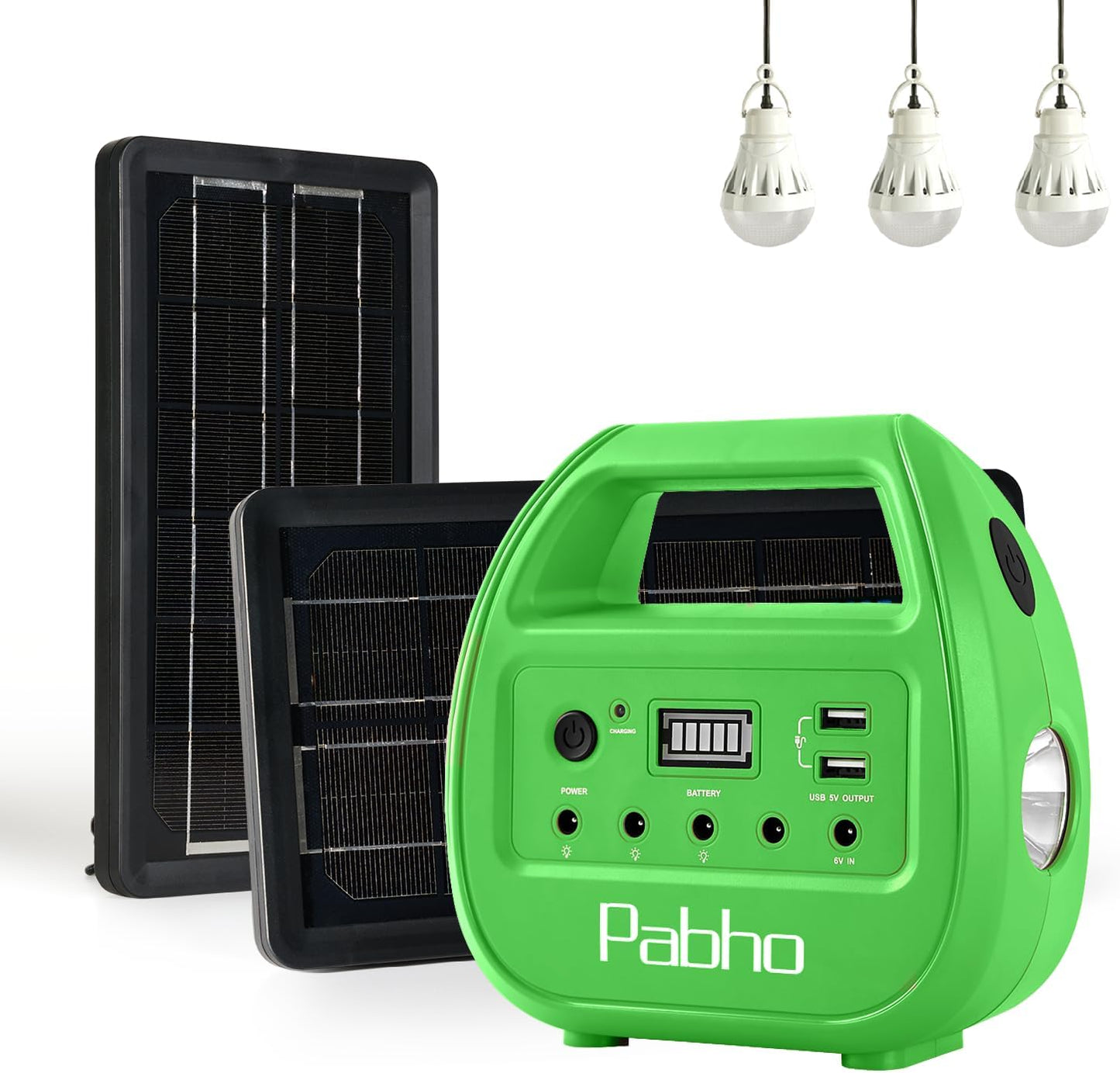 10k mAh Solar Power Station - Your Ultimate Emergency Backup!