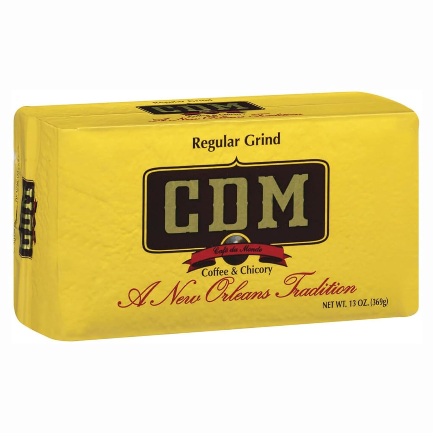 CDM Ground Coffee & Chicory Regular Grind - Bold Flavor Blend