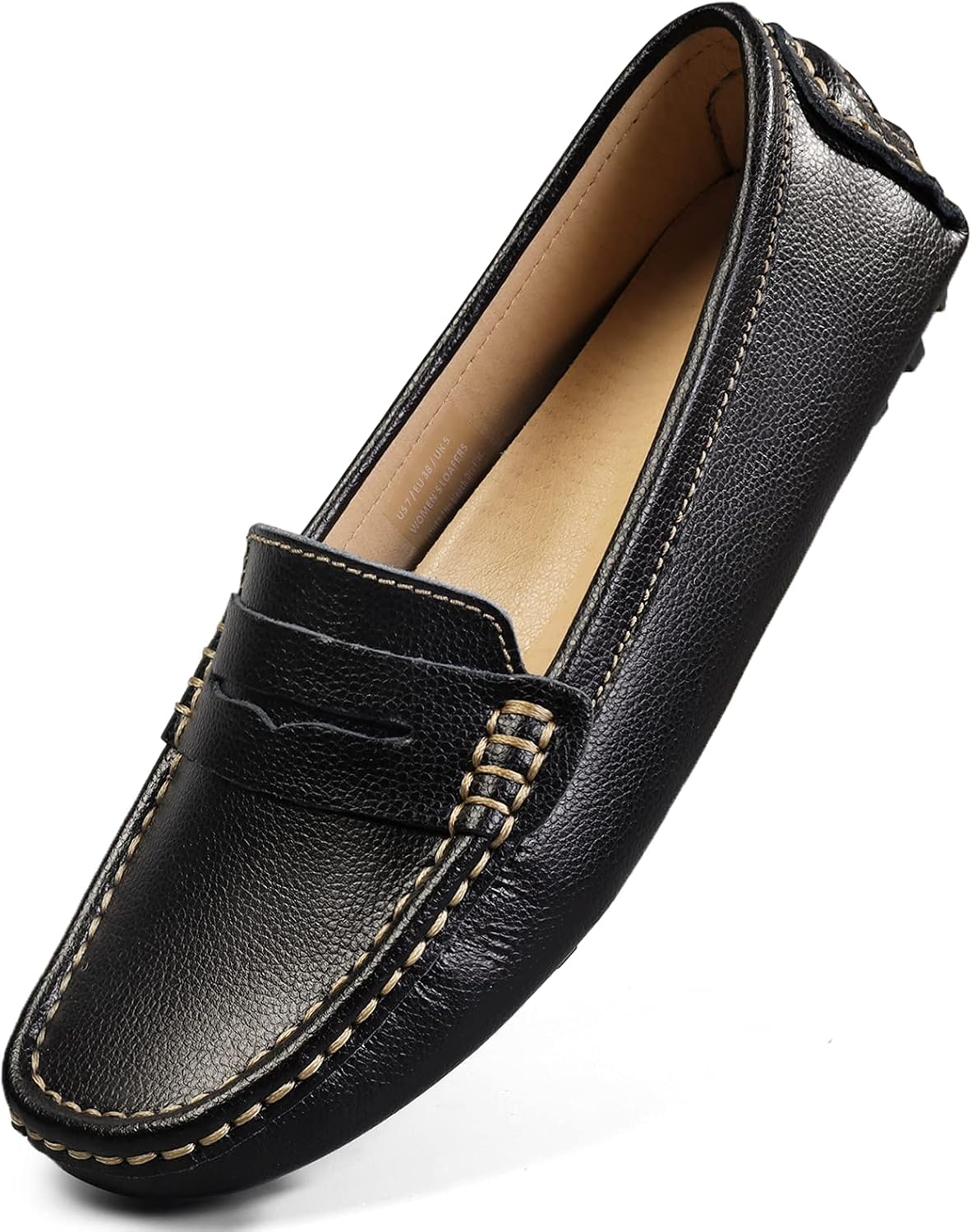 Classic Comfort Leather Penny Loafers for Everyday Use and Style