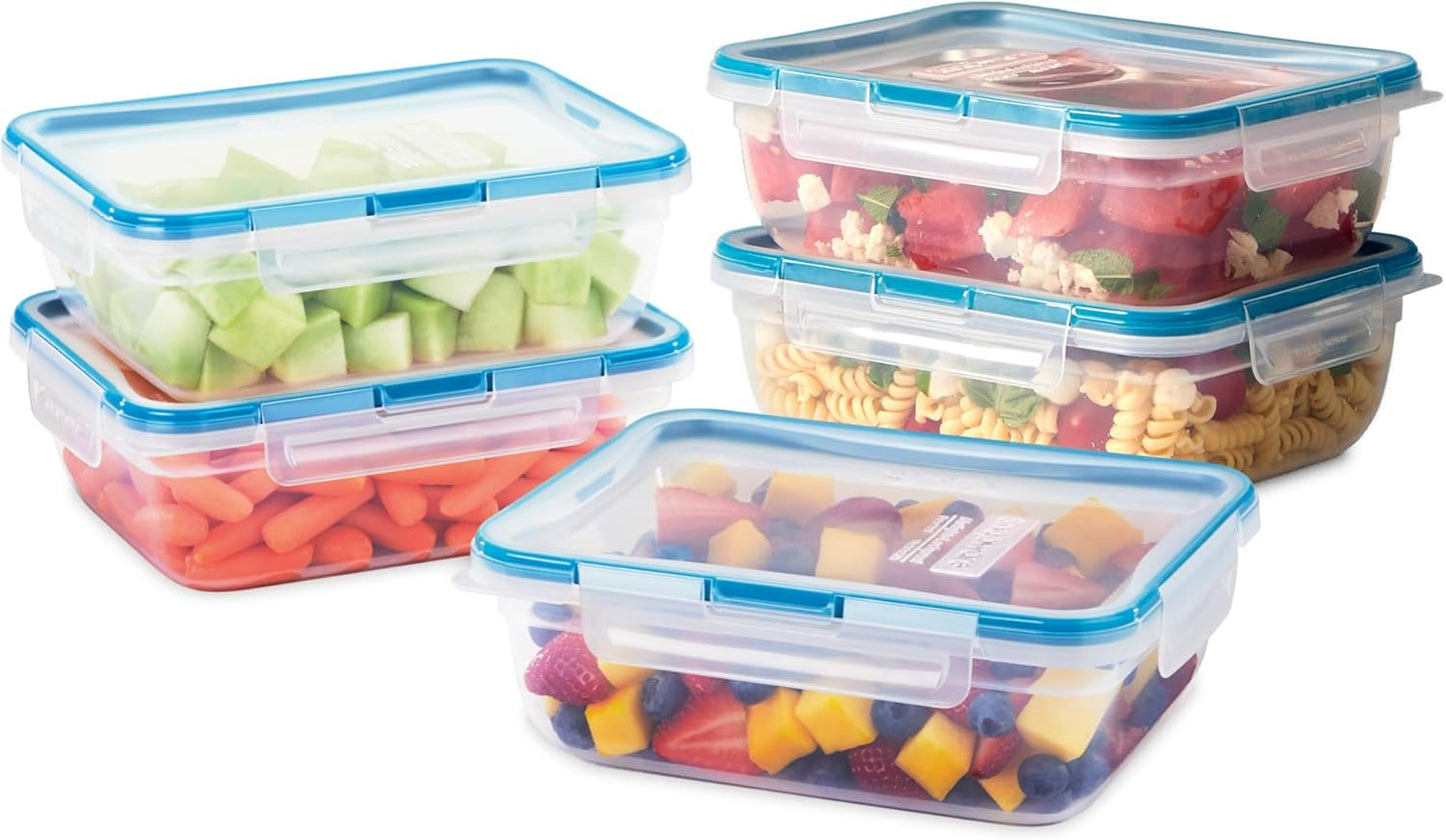 Snapware Total Solutions 5-Pack Plastic Food Storage Containers