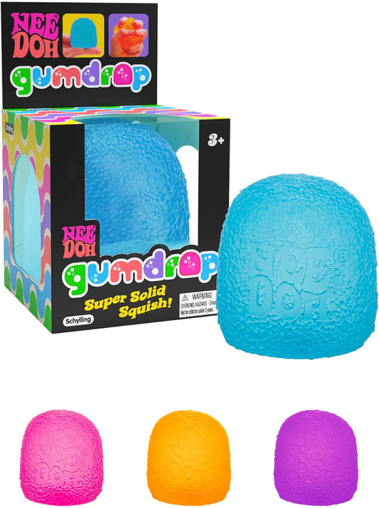 Schylling NeeDoh Gumdrop - Super Solid Squish Toy