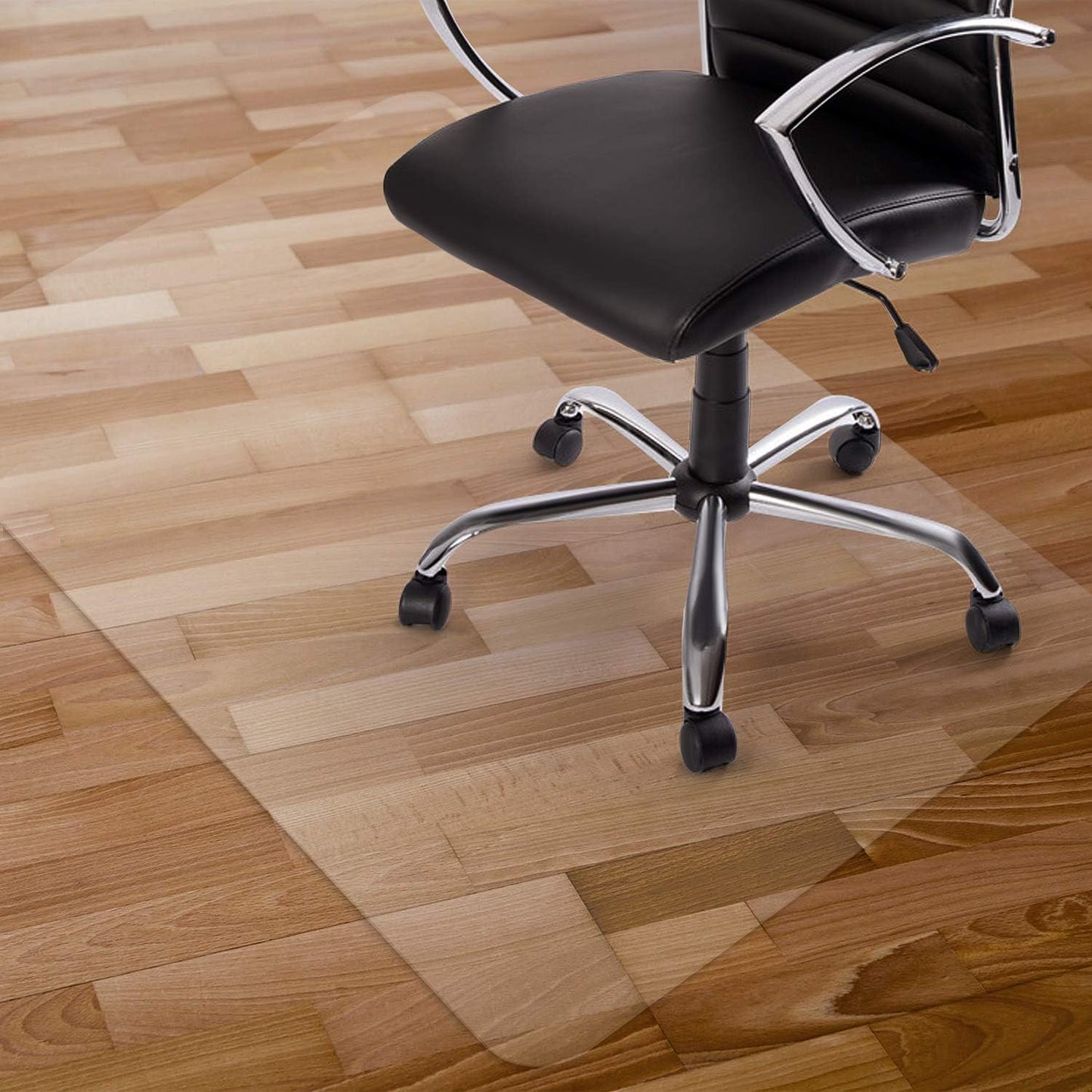Clear Chair Mat: 48 x 30 Hard Floor Protector by Kuyal