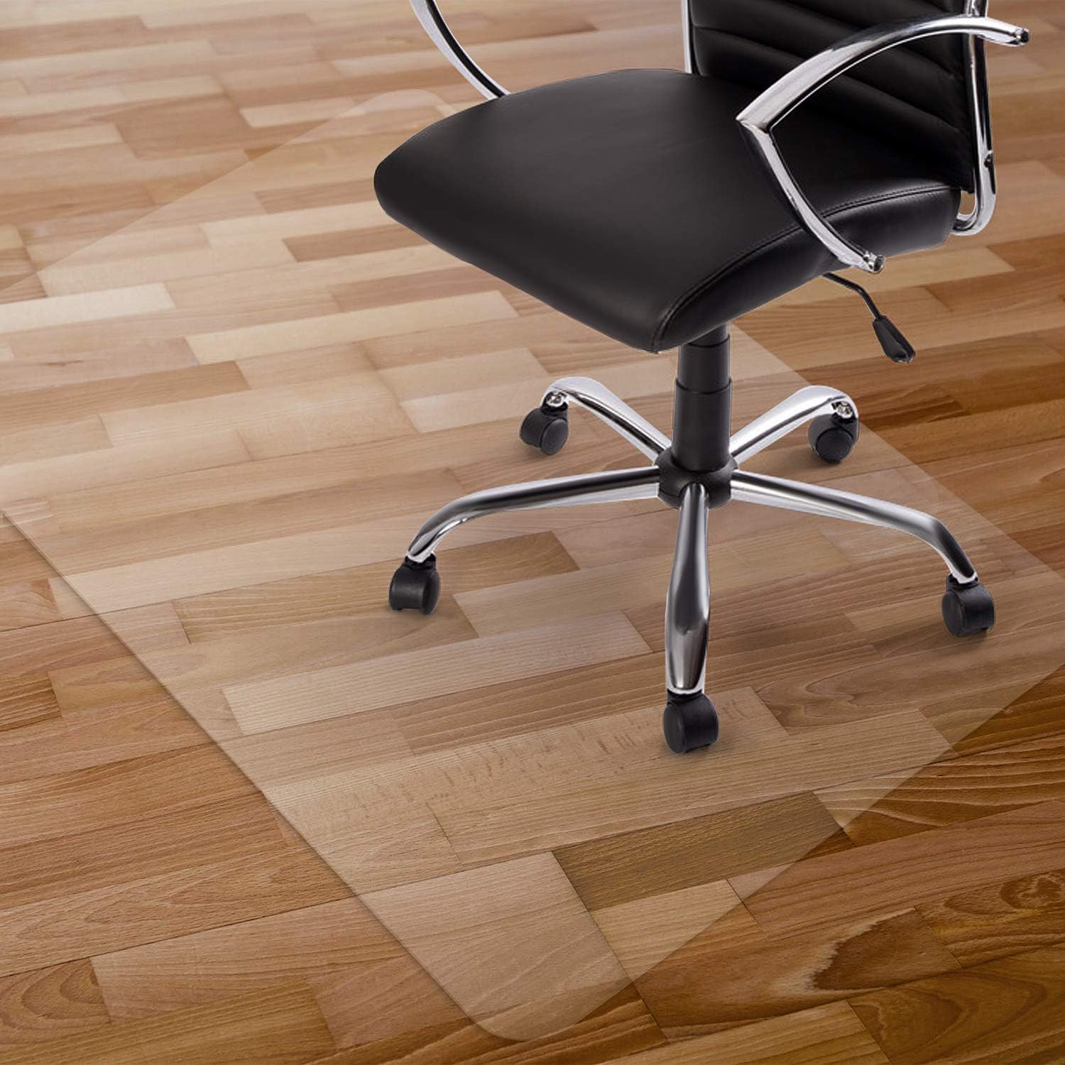 Clear Chair Mat: 48 x 30 Hard Floor Protector by Kuyal