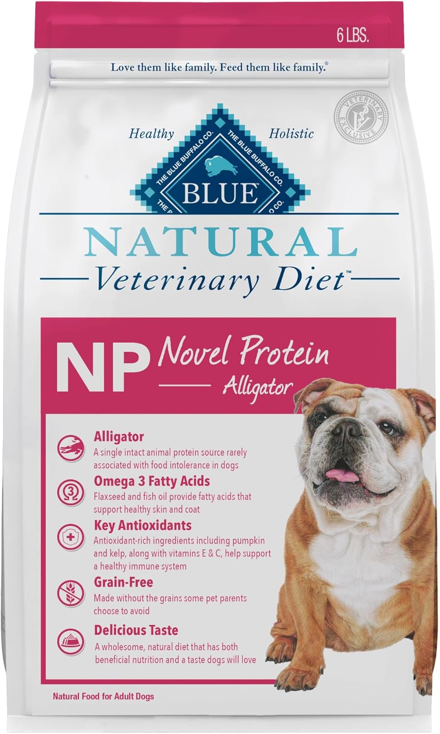 Blue Buffalo Natural Veterinary Diet NP Dry Dog Food for Sensitivities