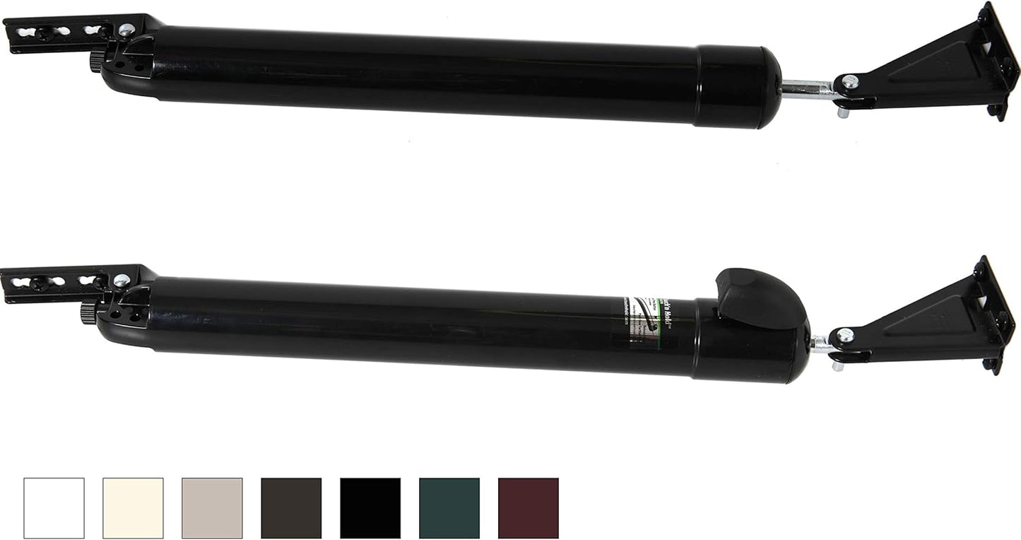 Touch 'n Hold Smooth Dual Door Closer System for Security Doors