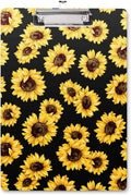 Cute Clipboard for Office Sunflower Letter Size Clipboard - Low