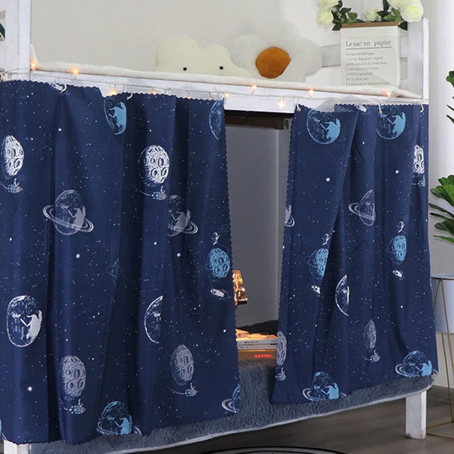 GREUS Bed Curtains: Ultimate Privacy & Blackout Canopy