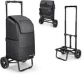 KEDSUM 2 in 1 Shopping Cart for Groceries - Foldable 330 lb Capacity