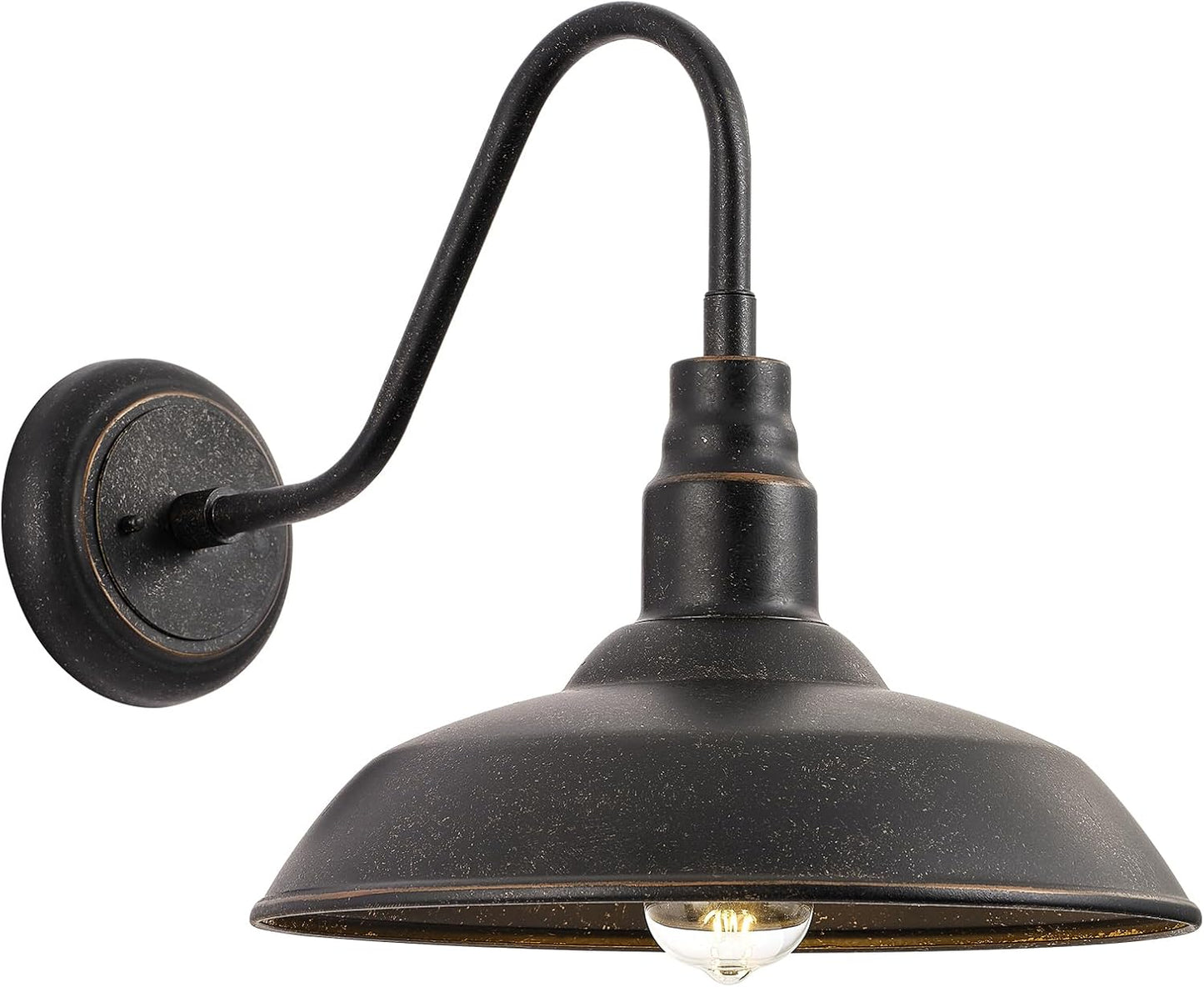 14in Outdoor Gooseneck Barn Light for Stylish Farmhouse Decor