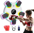 Music Boxing Machine with Gloves - Wall-Mounted Smart Punching Trainer
