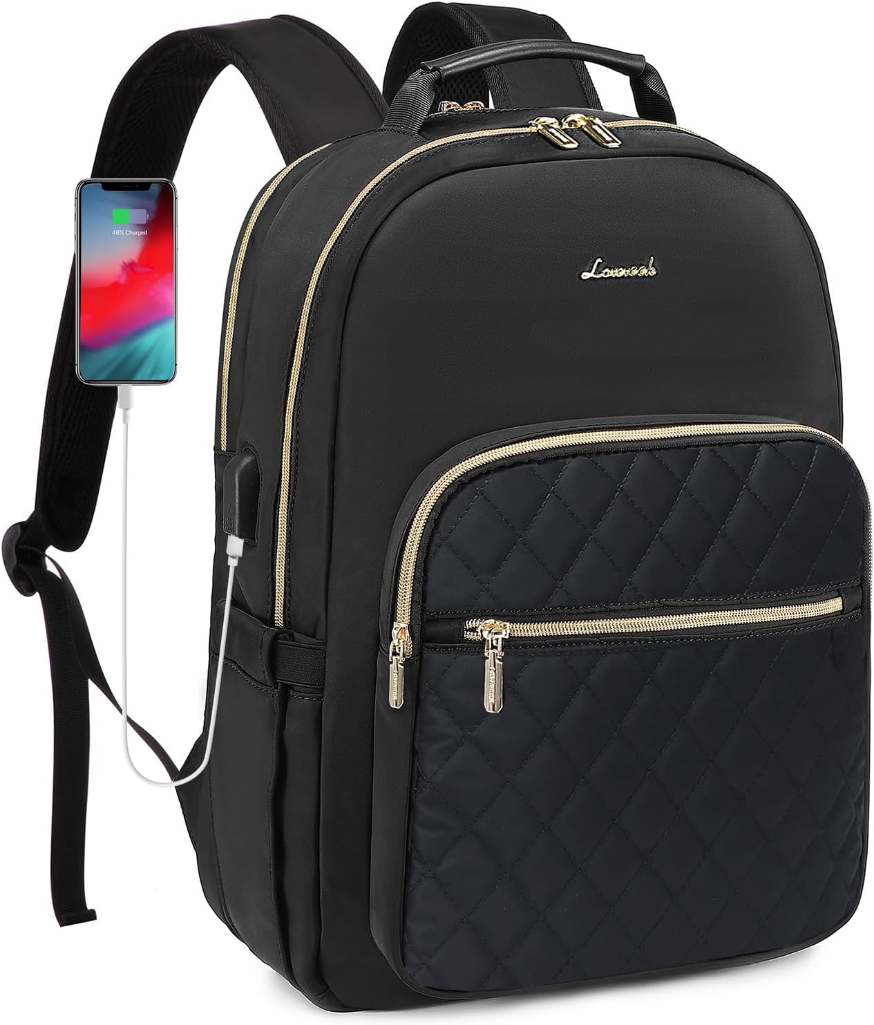 LOVEVOOK Laptop Backpack Purse for Women: Stylish & Functional