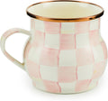MACKENZIE-CHILDS Enamel Mug, Rosy Check 16 oz - Pretty Everyday