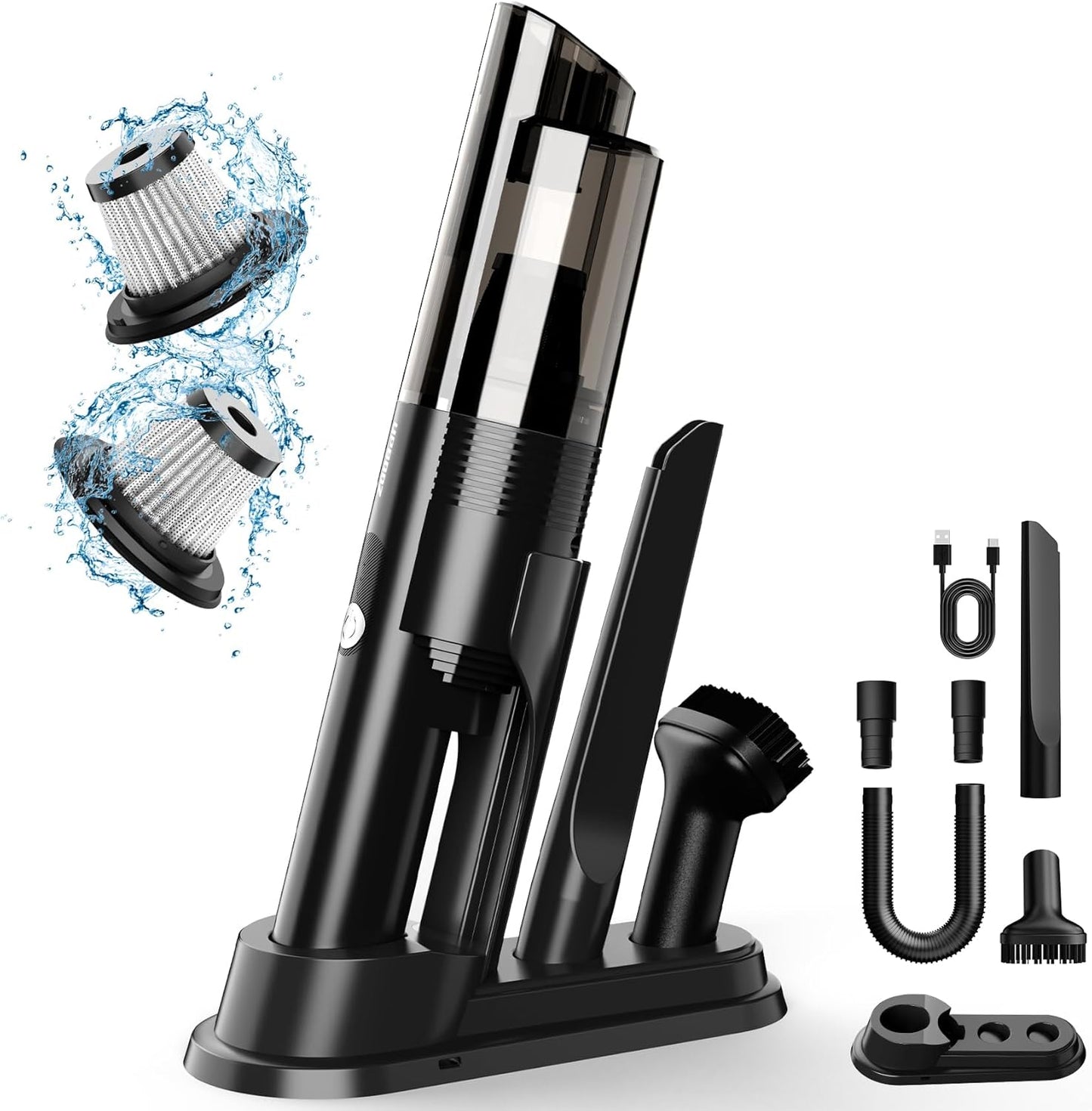 Powerful 10KPA Cordless Handheld Vacuum - Upbooz