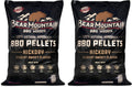 Hickory BBQ Pellets 40 lb Bag (2 Pack) - Rich Smoky Flavor