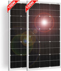 DOKIO 100W 18V Solar Panel 2-Pack for 12V Charging - Reliable 200W Kit