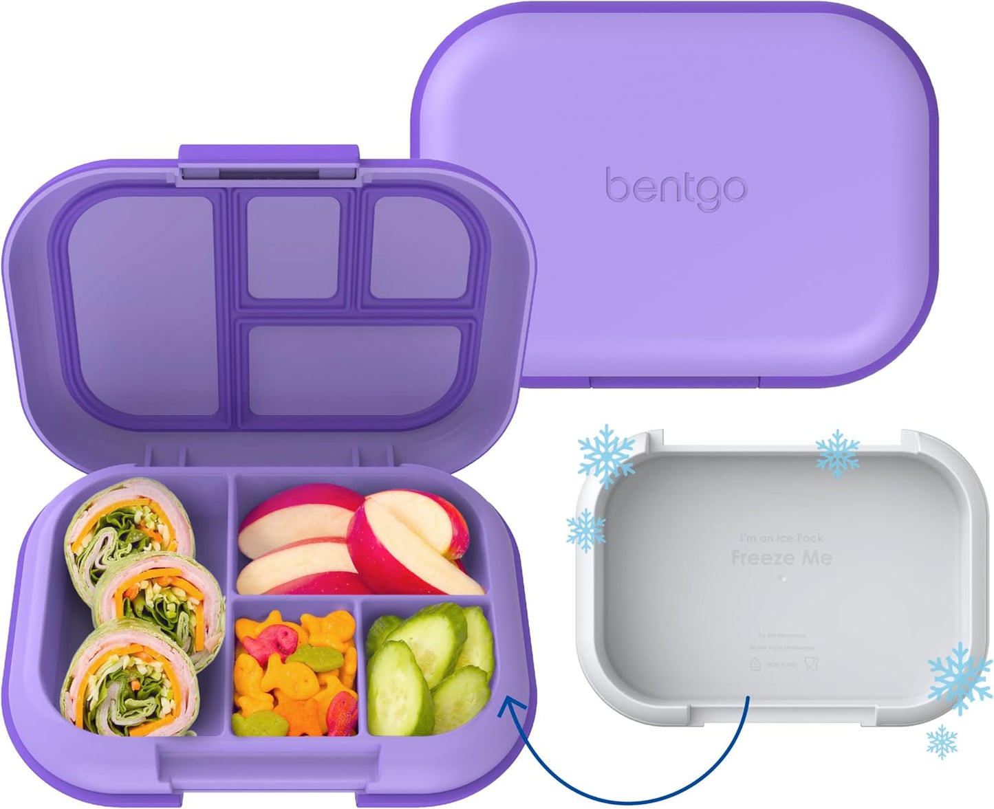 Bentgo Chill Kids Leak-Proof Lunch Box with Built-In Ice Pack