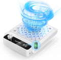 Rechargeable Nail Dust Collector - Portable Cordless 980PA Suction