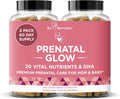 Glow Prenatal Vitamins for Women - 20-in-1 Prenatal Support