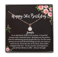 Be Wished 50th Birthday Necklace for Women - Ready to Gift