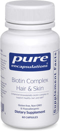 Biotin Complex for Healthy Hair and Skin Support - 60 Capsules