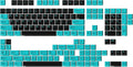 GMK Pulse Keycap Set - Turquoise Doubleshot Cherry Profile