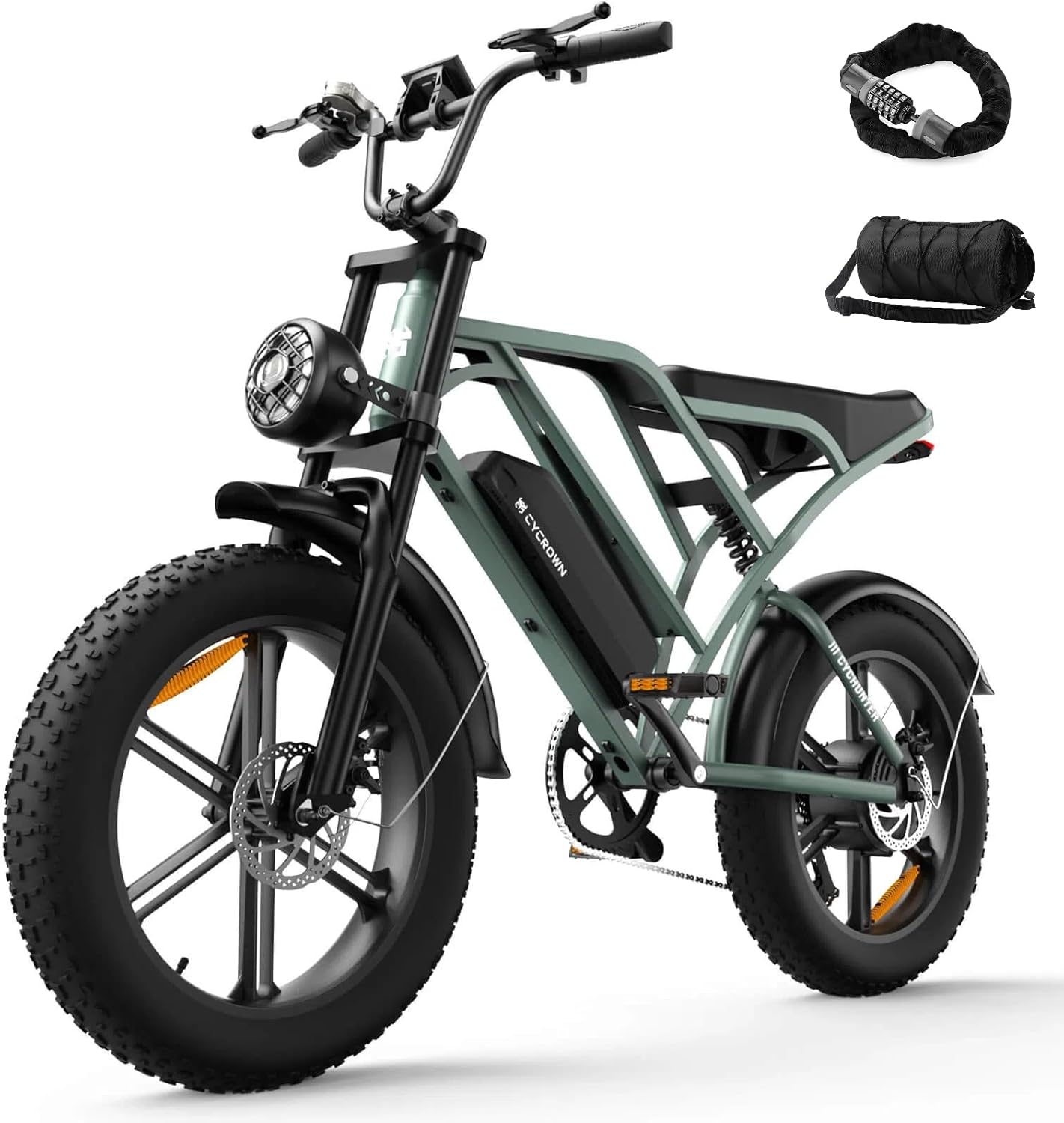 CYCROWN Electric Bike for Adults with Powerful 1500W Motor