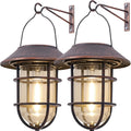 Upgrade Hanging Solar Outdoor Lights for Garden and Patio Decor