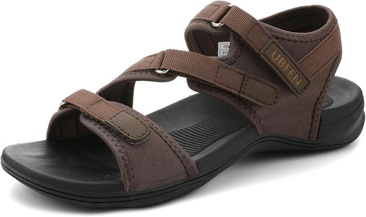 UBFEN Womens Hiking Sandals with Adjustable Straps for Comfort