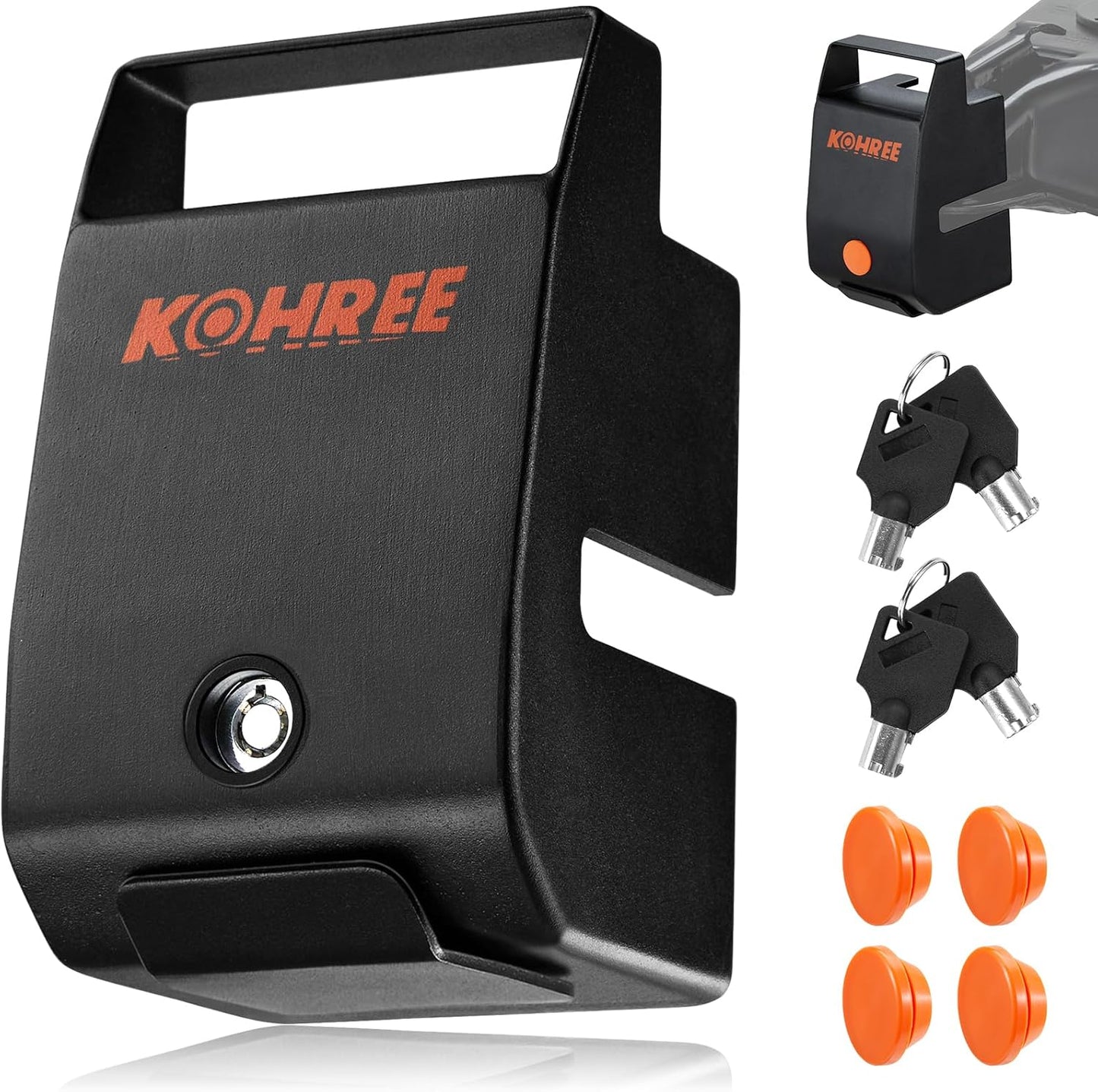Kohree Heavy Duty Anti Theft Trailer Hitch Lock for Couplers