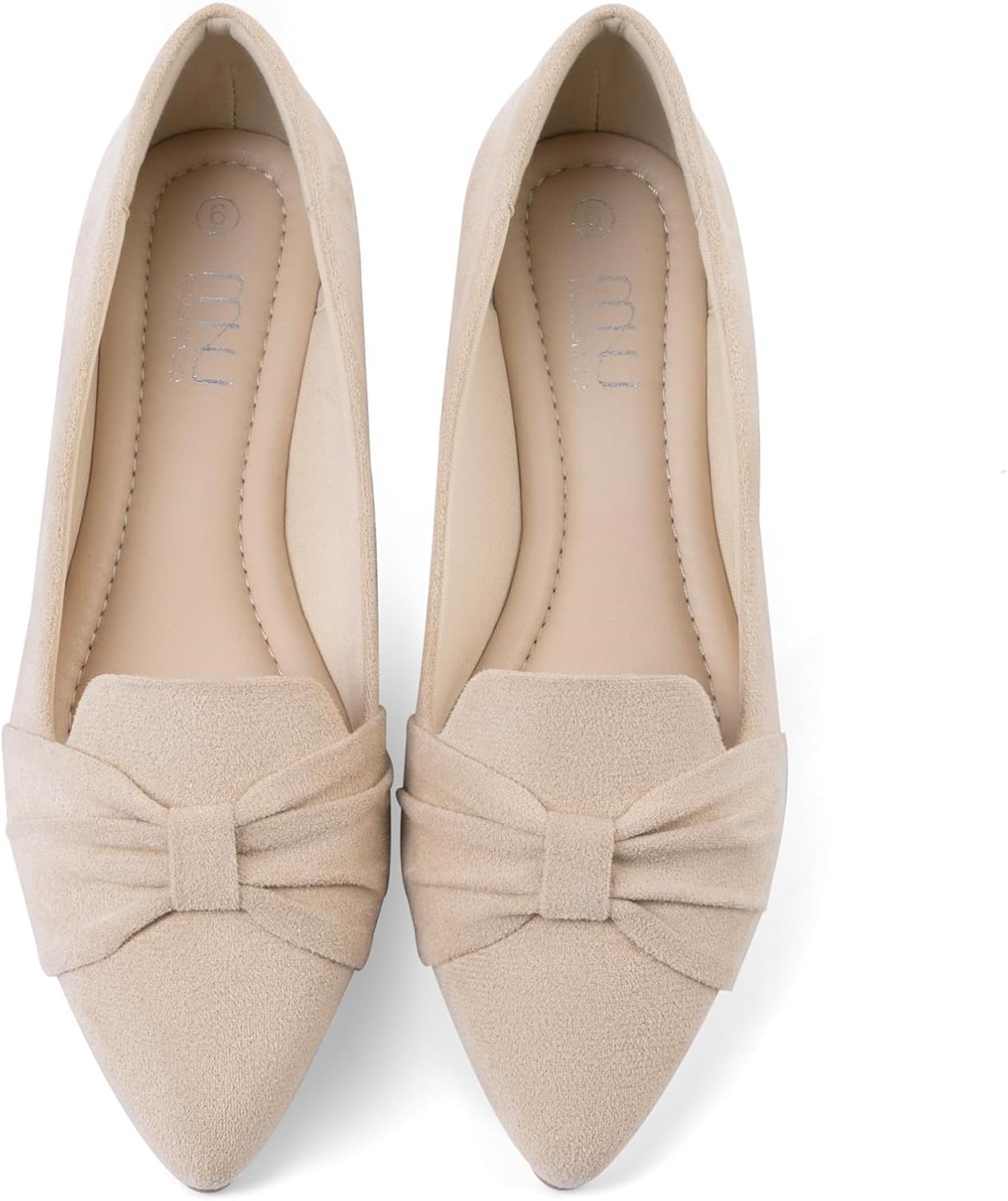 MUSSHOE Flat Shoes Women Comfortable Slip on Stylish Flats